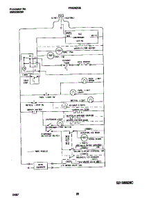 11 - Wiring Diagram parts for Frigidaire Refrigerator FRS28ZGED3 from AppliancePartsPros.com