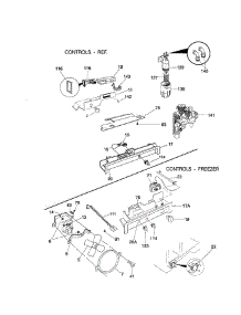Controls parts for Frigidaire Refrigerator FRS26ZRGW7 from AppliancePartsPros.com