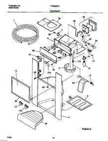 08 - Ice Dispenser parts for Frigidaire Refrigerator FRS26ZXHW2 from AppliancePartsPros.com