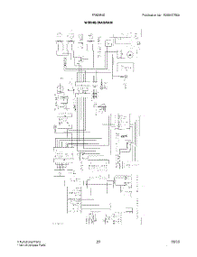23 - Wiring Diagram parts for Frigidaire Refrigerator FRS3R4EB4 from AppliancePartsPros.com
