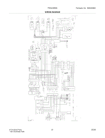 21 - Wiring Diagram parts for Frigidaire Refrigerator FRS3LR5ES0 from AppliancePartsPros.com