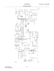 21 - Wiring Diagram parts for Frigidaire Refrigerator FRS26BRDSB5 from AppliancePartsPros.com
