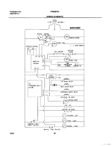 20 - Wiring Schematic parts for Frigidaire Refrigerator FRS26F5AB1 from AppliancePartsPros.com