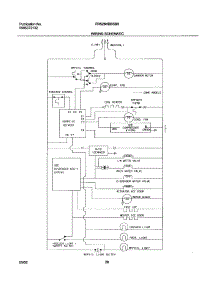 20 - Wiring Schematic parts for Frigidaire Refrigerator FRS26HBBSB0 from AppliancePartsPros.com