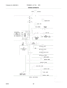 20 - Wiring Schematic parts for Frigidaire Refrigerator FRS6B5EEQ3 from AppliancePartsPros.com