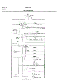 20 - Wiring Schematic parts for Frigidaire Refrigerator FRS26HF6BQ3 from AppliancePartsPros.com