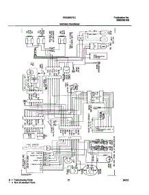 21 - Wiring Diagram parts for Frigidaire Refrigerator FRS26KF6CB0 from AppliancePartsPros.com