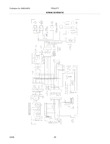 22 - Wiring Schematic parts for Frigidaire Refrigerator FRS6LF7FM2 from AppliancePartsPros.com