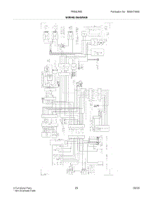 23 - Wiring Diagram parts for Frigidaire Refrigerator FRS6LR5EB6 from AppliancePartsPros.com