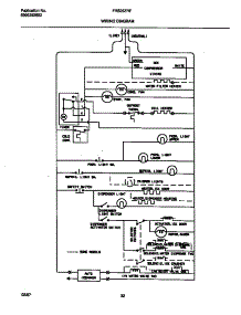 11 - Wiring Diagram parts for Frigidaire Refrigerator FRS26ZRFW0 from AppliancePartsPros.com