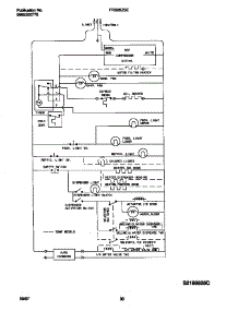 11 - Wiring Diagram parts for Frigidaire Refrigerator FRS26ZSEB4 from AppliancePartsPros.com
