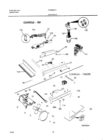11 - Controls parts for Frigidaire Refrigerator FRS26ZTHQ5 from AppliancePartsPros.com