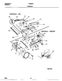 06 - Controls parts for Frigidaire Refrigerator FRS28XHAD3 from AppliancePartsPros.com