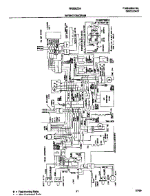 12 - Wiring Diagram parts for Frigidaire Refrigerator FRS26ZSHW1 from AppliancePartsPros.com