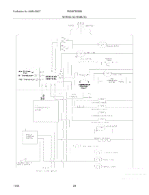 20 - Wiring Schematic parts for Frigidaire Refrigerator FRS6B7EESB8 from AppliancePartsPros.com