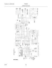 24 - Wiring Diagram parts for Frigidaire Refrigerator FRS3R5ESB1 from AppliancePartsPros.com