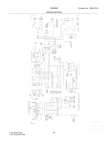 23 - Wiring Diagram parts for Frigidaire Refrigerator FRS6B5EEW1 from AppliancePartsPros.com
