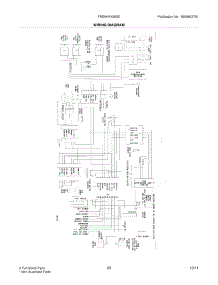 23 - Wiring Diagram parts for Frigidaire Refrigerator FRS6HR43KS0 from AppliancePartsPros.com