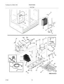 13 - System parts for Frigidaire Refrigerator FRS6B7EESB5 from AppliancePartsPros.com