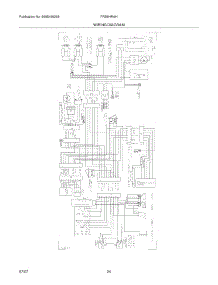 22 - Wiring Diagram parts for Frigidaire Refrigerator FRS6HR4HB3 from AppliancePartsPros.com