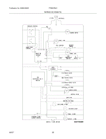 22 - Wiring Schematic parts for Frigidaire Refrigerator FRS6HR4HB2 from AppliancePartsPros.com