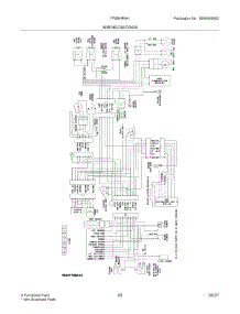23 - Wiring Diagram parts for Frigidaire Refrigerator FRS6HR4HB2 from AppliancePartsPros.com