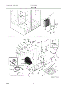 13 - System parts for Frigidaire Refrigerator FRS6L7EESN from AppliancePartsPros.com