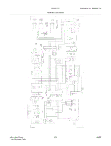 21 - Wiring Diagram parts for Frigidaire Refrigerator FRS6LF7FM9 from AppliancePartsPros.com