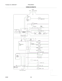 20 - Wiring Schematic parts for Frigidaire Refrigerator FRS6L9EESS1 from AppliancePartsPros.com