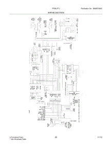 23 - Wiring Diagram parts for Frigidaire Refrigerator FRS6LF7JB6 from AppliancePartsPros.com