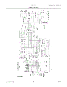 23 - Wiring Diagram parts for Frigidaire Refrigerator FRS6HR4HW6 from AppliancePartsPros.com