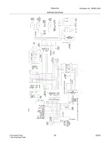23 - Wiring Diagram parts for Frigidaire Refrigerator FRS6HR5JMB3 from AppliancePartsPros.com