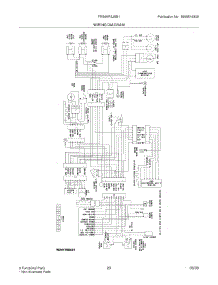 23 - Wiring Diagram parts for Frigidaire Refrigerator FRS6KR5JSB1 from AppliancePartsPros.com