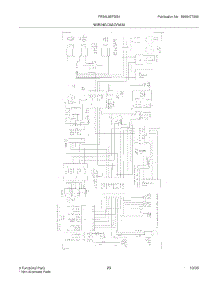 23 - Wiring Diagram parts for Frigidaire Refrigerator FRS6L9EFSS4 from AppliancePartsPros.com