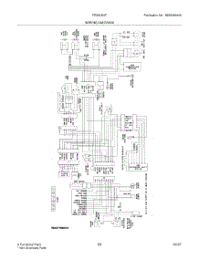 23 - Wiring Diagram parts for Frigidaire Refrigerator FRS6LE4FQ6 from AppliancePartsPros.com