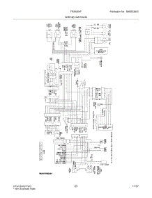 21 - Wiring Diagram parts for Frigidaire Refrigerator FRS6LE4FBB from AppliancePartsPros.com