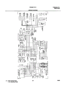 23 - Wiring Diagram parts for Frigidaire Refrigerator FRS26KF7AW3 from AppliancePartsPros.com