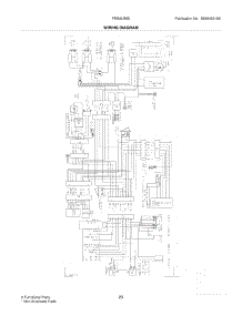 23 - Wiring Diagram parts for Frigidaire Refrigerator FRS6LR5ES2 from AppliancePartsPros.com