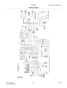 23 - Wiring Diagram parts for Frigidaire Refrigerator FRS3LR5EM1 from AppliancePartsPros.com