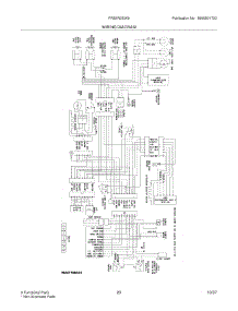 23 - Wiring Diagram parts for Frigidaire Refrigerator FRS3R3EW9 from AppliancePartsPros.com