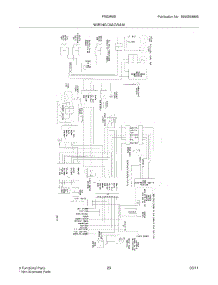 23 - Wiring Diagram parts for Frigidaire Refrigerator FRS3R5EMBK from AppliancePartsPros.com