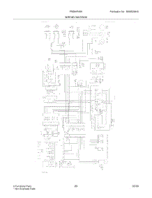 23 - Wiring Diagram parts for Frigidaire Refrigerator FRS6HR45KW0 from AppliancePartsPros.com