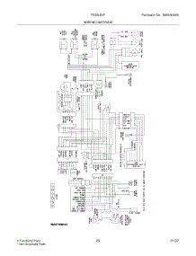 23 - Wiring Diagram parts for Frigidaire Refrigerator FRS6LE4FB5 from AppliancePartsPros.com