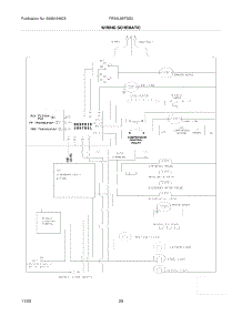 20 - Wiring Schematic parts for Frigidaire Refrigerator FRS6L9EFSS0 from AppliancePartsPros.com