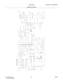 21 - Wiring Diagram parts for Frigidaire Refrigerator FRS6LF8FS2 from AppliancePartsPros.com
