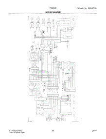 23 - Wiring Diagram parts for Frigidaire Refrigerator FRS6R5ESB8 from AppliancePartsPros.com
