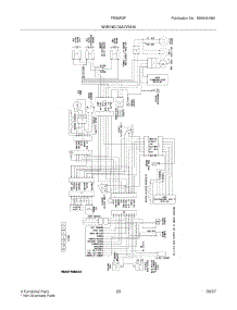 21 - Wiring Diagram parts for Frigidaire Refrigerator FRS6R2FB0 from AppliancePartsPros.com