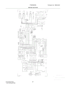 21 - Wiring Diagram parts for Frigidaire Refrigerator FRS6R5EMB3 from AppliancePartsPros.com
