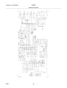 24 - Wiring Diagram parts for Frigidaire Refrigerator FRS6R5ESBJ from AppliancePartsPros.com