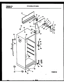 04 - Cabinet Parts parts for Frigidaire Refrigerator FRT13CRBW0 from AppliancePartsPros.com